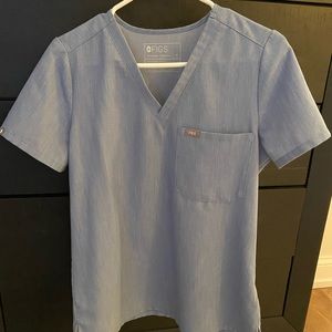 Figs Single Pocket Scrub Top